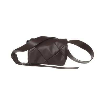 Shoulder-bag (Brown) from Carin Wester Polyester, Polyurethane