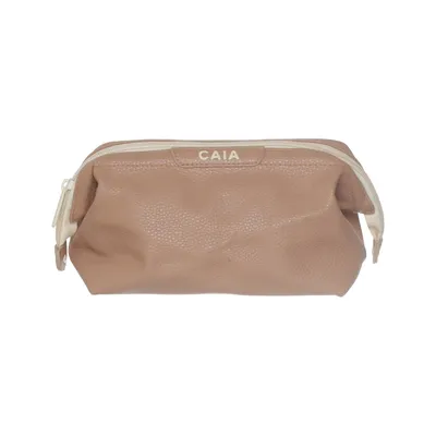 Trousse de toilette (Marron) de Caia Polyester, Polyuréthane