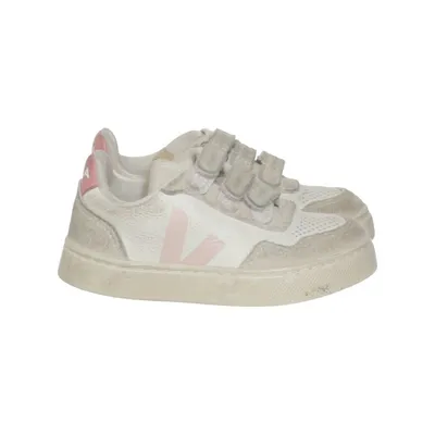 Sneakers (Wit, Roze, Grijs) van Veja Leer