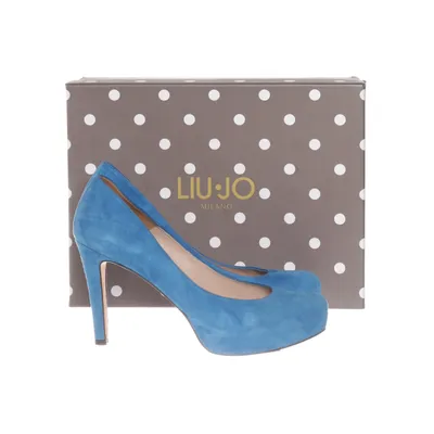 High heels (Blue) from Pura Lopez