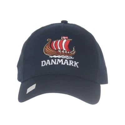 Baseballkasket (Blå, Flerfarvet) fra Denmark Bomuld