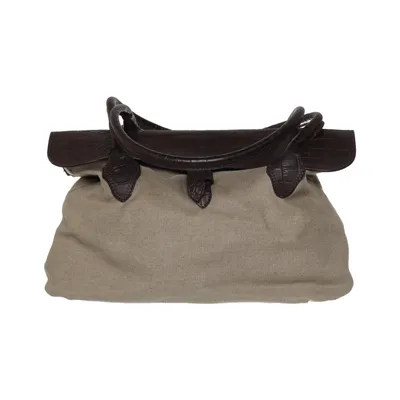 Handbag (Beige, Brown)