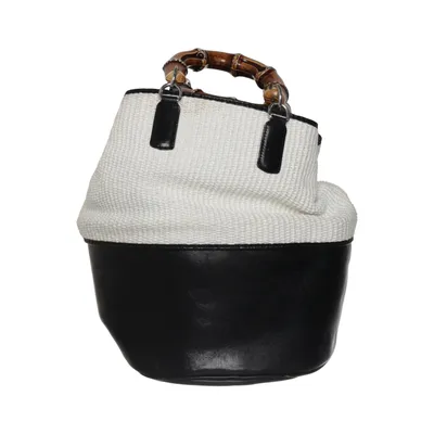Håndtaske (Sort, Hvid, Blå) fra Weekend MaxMara