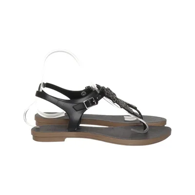 Sandals (Black, Gray) from Grendha Polyurethane