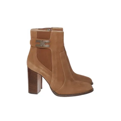 Heeled boots (Brown) from Elisabetta Franchi Suede