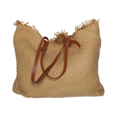 Beach bag (Beige, Brown) from NYPD