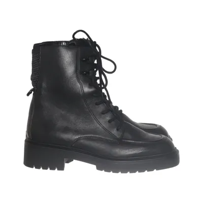 Schnürstiefel (Schwarz) von Tamaris Leder
