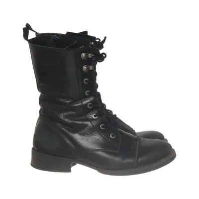 Laced boots (Black) from Ten Points