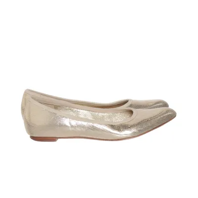 Ballerinaskor (Guldfärgad) från Buffalo London Skinn