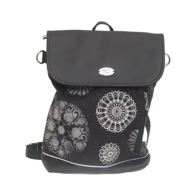 Sac à dos (Noir, Argent) de Petri