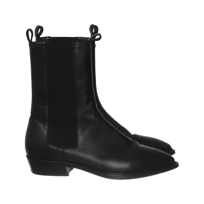 Bottines Chelsea (Noir) de AGL Cuir