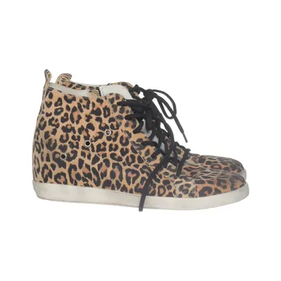 Sneakers (Brun, Flerfarvet) fra Bella Moda Shoes Læder