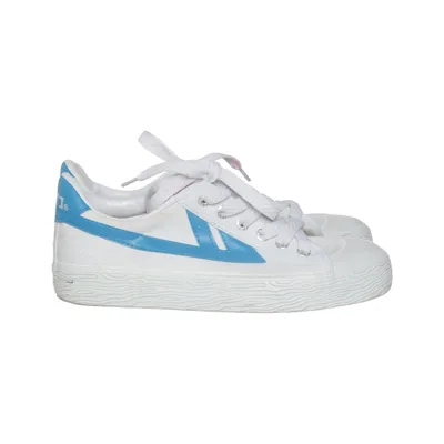 Chaussures en toile (Blanc, Bleu) de Warrior