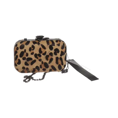 Clutch (Bruin, Zwart) van Donna Leer, Polyester