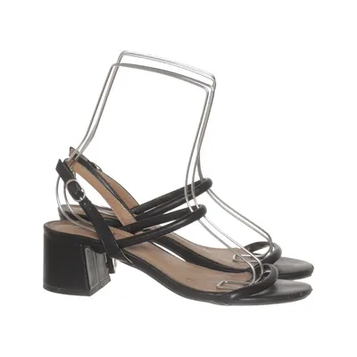 High heel sandals (Black) from Vanessa Wu