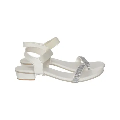 Sandales (Blanc, Argent) de Feelings