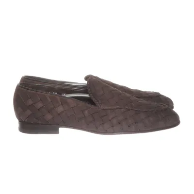 Loafers (Brown) from Santoni Suede