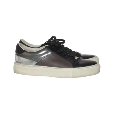 Sneakers (Zwart, Zilver) van Navyboot Leer