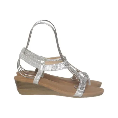 Chaussure compensées (Argent, Marron) de Hurlun