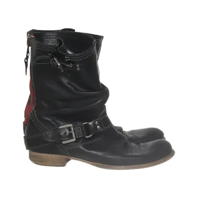 Ankle boots (Black) from Lavorazione Artigiana Leather