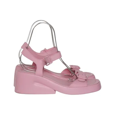 Chaussure compensées (Rose) de Camper Cuir