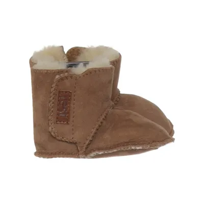 Baby booties (Brown) from Rest Leather, Wool