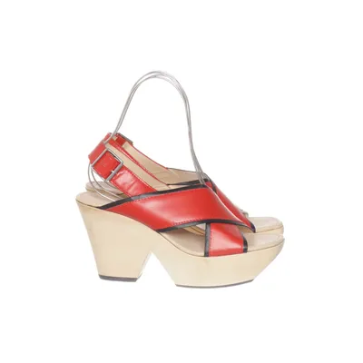 Clogs (Red) from Zara Woman