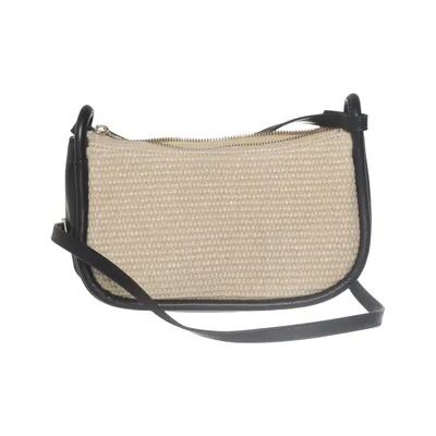 Axelremsväska (Beige, Svart) från H&M Bomull, Polyester, Polyuretan