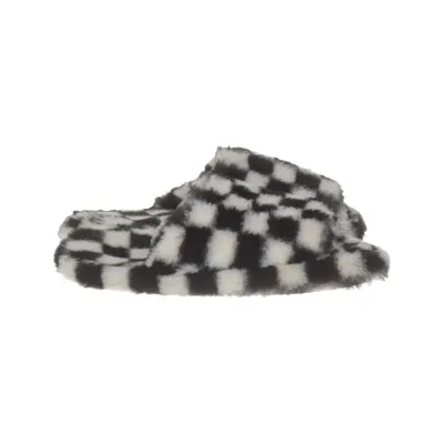 Slippers (Black, White) from KappAhl Polyester