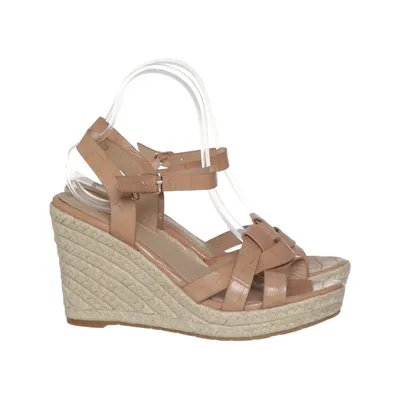 Wedges (Beige) from Jol Leather