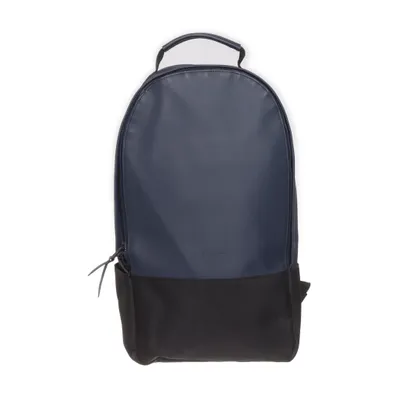 Backpack (Blue, Black) from Rains Polyester, Polyurethane
