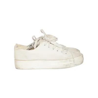 Tygskor (Vit) från Lucky Shoes