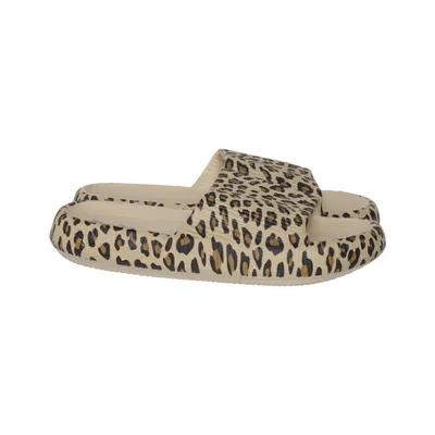 Slip-ins (Beige, Meerkleurig) van Happy Flops Polyurethaan