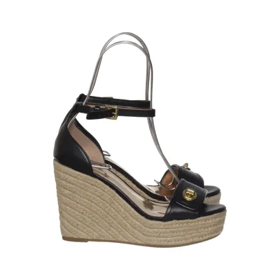 Wedges (Black, Beige) from Coach