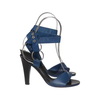 High heel sandals (Blue) from Charles Jourdan Leather