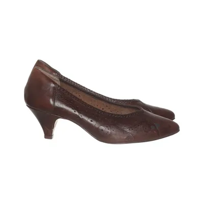Escarpins (Marron) de Elle Cuir