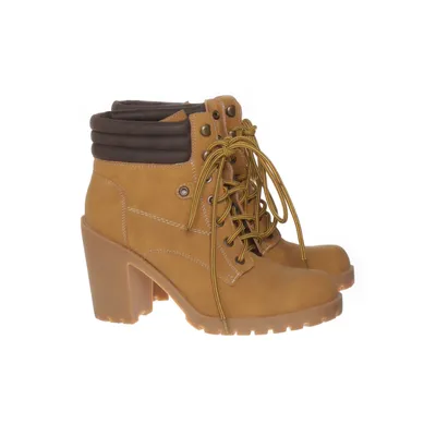 Laarzen met hak (Beige) van Vox