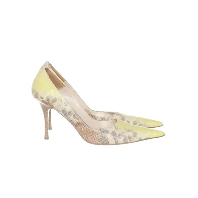 Pumps (Yellow, Multicolored) from Lea Foscati Leather