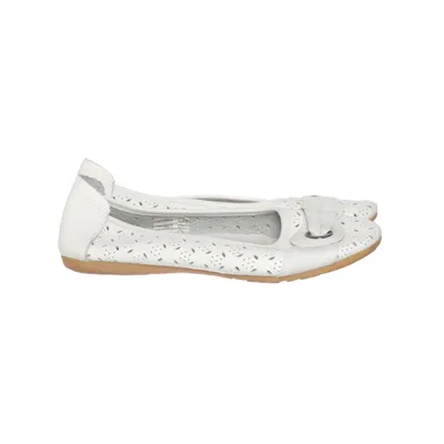 Ballet flats (White) from Primo Piano Leather