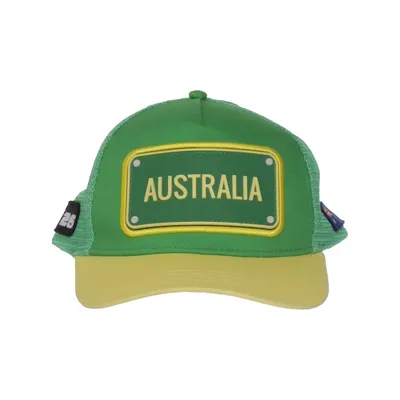 Trucker cap (Grøn, Gul) fra John Hatter & Co
