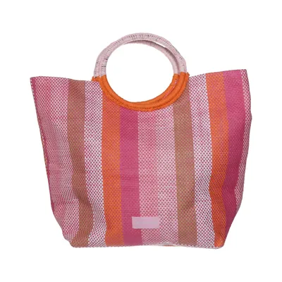 Strandtas (Roze, Oranje, Meerkleurig) van Joico Katoen, Polyester