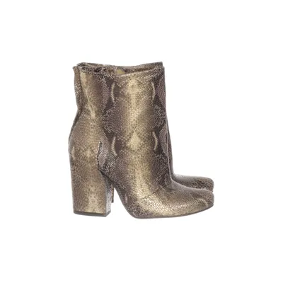 Heeled boots (Gold, Brown) from The Last Conspiracy Leather