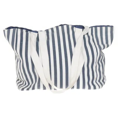 Beach bag (Blue, White) from Iconic Sport by Lager 157 Cotton