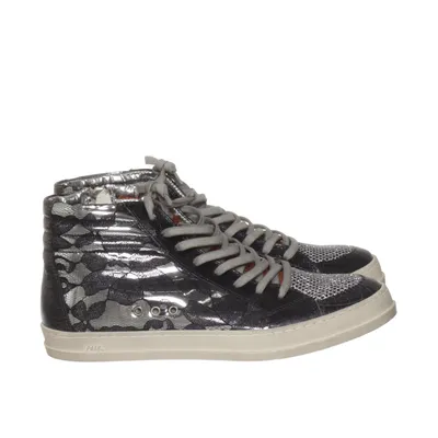 Sneakers (Svart, Silverfärgad) från P448