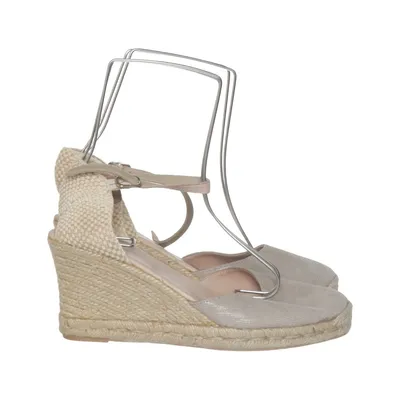 Chaussure compensées (Beige) de Zendra