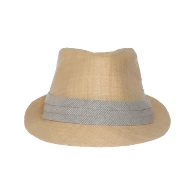 Fedora hat (Beige, Gray) from M&S