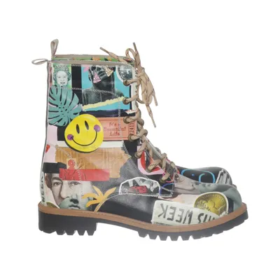 Laced boots (Multicolored) from Goby