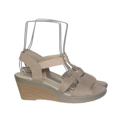 Chaussure compensées (Beige) de Footflexx