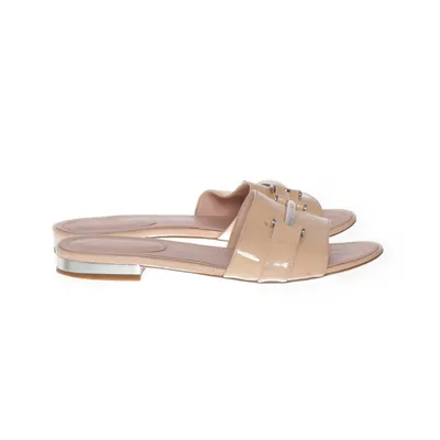 Slip-ins (Beige) fra Lauren Ralph Lauren Læder