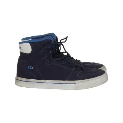 Laced boots (Blue) from Supra Faux leather